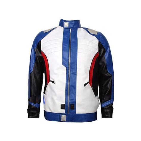 sodlier 76 jacket replica leather|Soldier 76 Overwatch Leather Jacket .